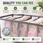 11-Compartment Breathable Mesh Organizer