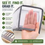 11-Compartment Breathable Mesh Organizer