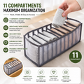 11-Compartment Breathable Mesh Organizer
