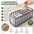 11-Compartment Breathable Mesh Organizer